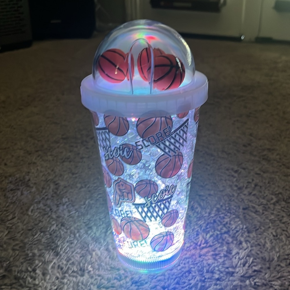 Basketball light up Tumbler